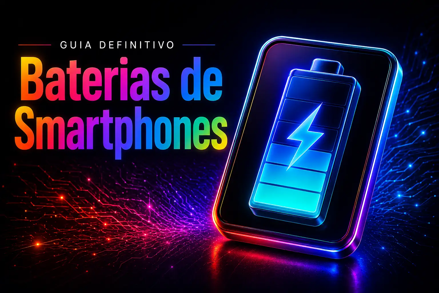 Guia Definitivo das Baterias de Smartphones: Li-Ion, Li-Po, mAh, carregamento rápido, USB PD, Qi e autonomia