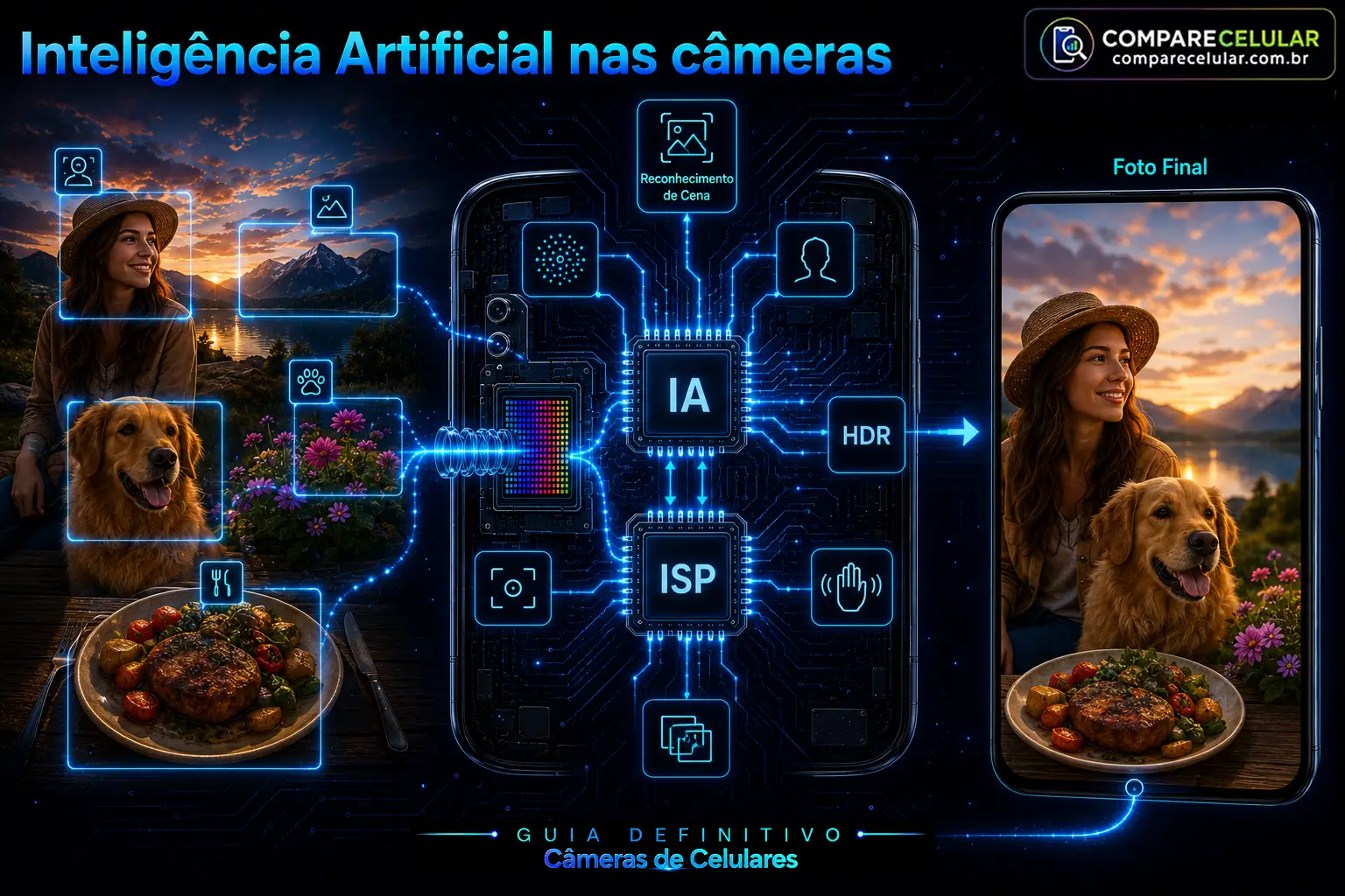 Inteligência Artificial nas câmeras