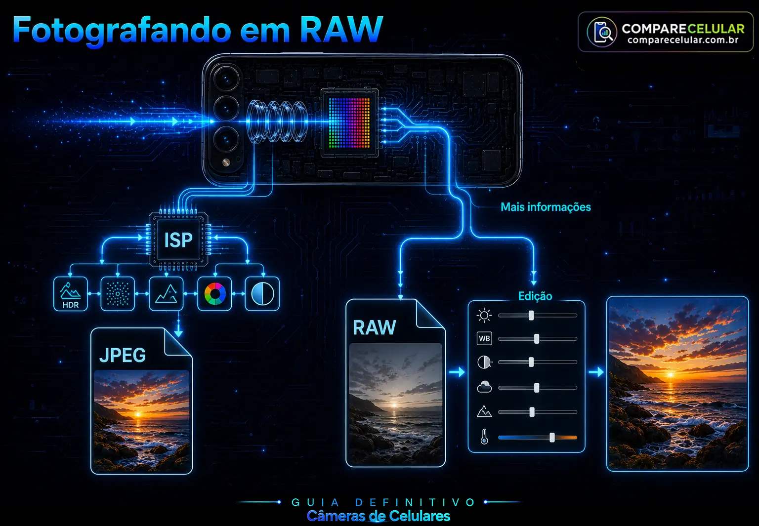 Fotografando em RAW