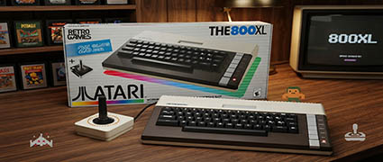 Atari THE 800XL resgata computador clássico com 25 jogos e HDMI